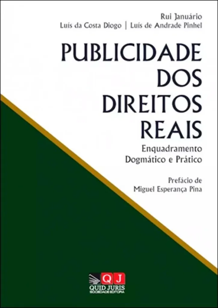 Imagem de Publicidade dos Direitos Reais - Enquadramento Dogmático e Prático